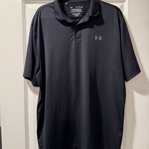 Under Armour Men's Black Polo Shirt